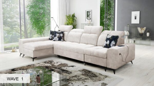 Foot options for GOLDEN XII sofa, including chrome and black metal finishes.