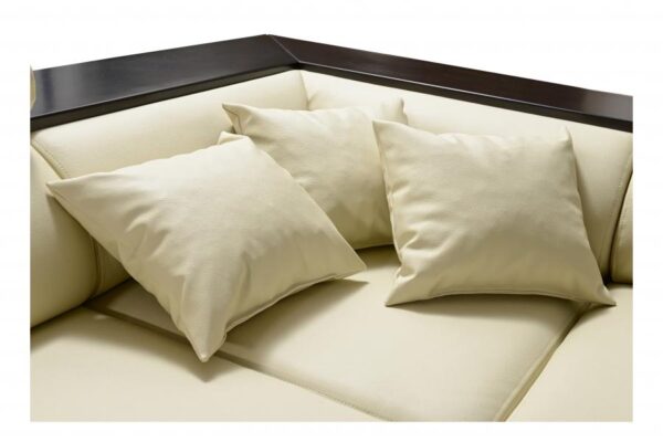 Side profile of Hercules Maxi corner sofa, robust construction.