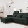 Comfortable seating arrangement with the Inez corner sofa.