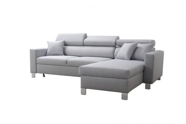 Modern LORETTO I Corner Sofa in a stylish living room setting