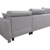 Spacious LORETTO I Corner Sofa showing bedding storage compartment