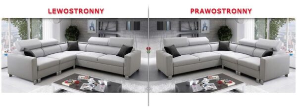 Interior view of Loretto IV sofa storage compartment, practical and hidden