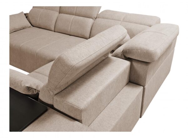 Mindy II corner sofa with cushions, full view