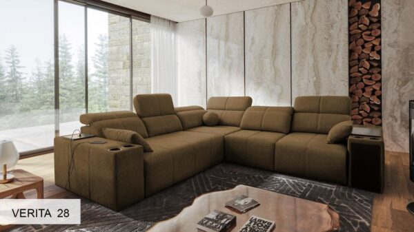MINDY III sofa in an open-plan contemporary living space