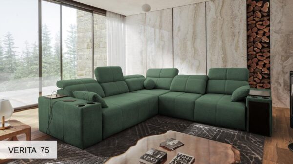 MINDY III corner sofa's sleek lines and sophisticated design