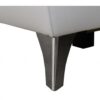 Elegant metal feet options for the MODIVO I MAXI modern corner sofa