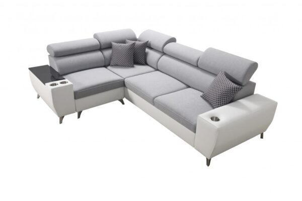 Contemporary MODIVO II corner sofa showing left-hand orientation.