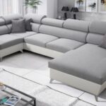 MODIVO IV MAXI large corner sofa with adjustable headrests.