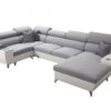 Spacious MODIVO corner sofa, perfect for family lounging.
