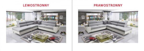 MODIVO IX sofa bed with comfortable sleeping function extended