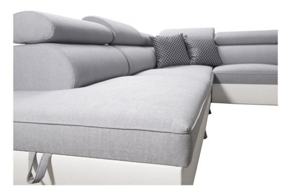 MODIVO IX corner sofa showcasing its practical storage compartments