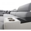 Overhead view of MODIVO VI corner sofa, highlighting its spacious design