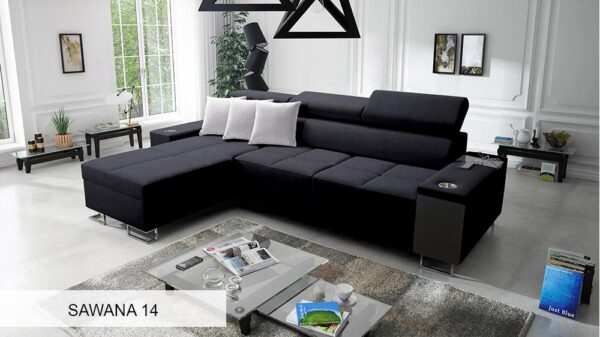 Ambient shot of the Morena Maxi sofa in a home interior.