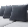 Morena I Mini Corner Sofa with decorative cushions and comfortable seating.