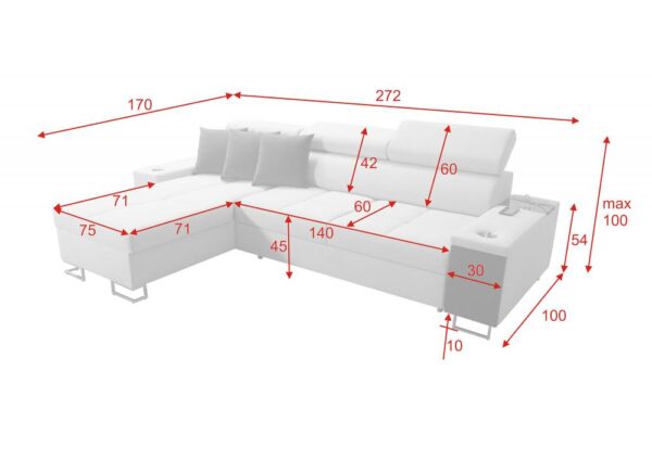 Morena I Mini Corner Sofa, perfect for relaxation and social gatherings.