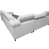 MORENA III corner sofa displaying its spacious sleeping function