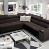 Teflon-coated fabrics for easy-to-clean MORENA III sofa