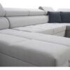 Detailed view of the Morena IV Maxi sofa's built-in bar with USB port.