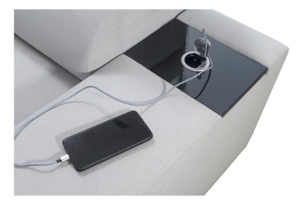 Morena IV Maxi sofa from above, highlighting its spacious layout.