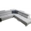 Luxury MORENA IX sofa with adjustable headrests and integrated bar