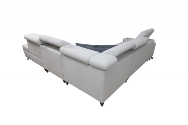 MORENA IX sofa highlighting spacious sleeping area and comfortable upholstery