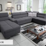 Morena V sofa, detailed diagram of foam types T-30 and HR-35.