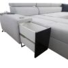 Elegant MORENA VI sofa highlighting its sturdy construction and design.