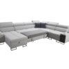 MORENA VIII corner sofa detail, integrated opening bar, cup holders