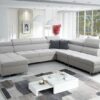 MORENA X large corner sofa with adjustable headrests