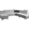 Stylish MORENA X corner sofa with integrated bar and storage