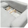 NOVELO I sofa in a neutral tone, complementing various interior decors