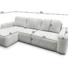 NOVELO I corner sofa, showing its versatile orientation for living spaces