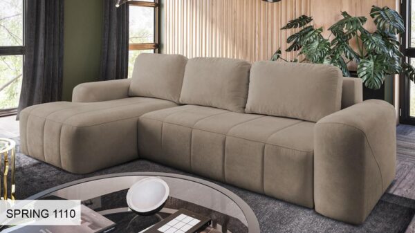Overview of the NOVELO I corner sofa as a functional and chic furniture piece