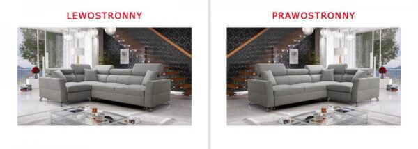 VENETO II corner sofa from another angle, showing depth and scale