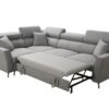 Side view of VENETO II corner sofa, showcasing sleek armrest design
