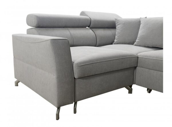 VENETO II corner sofa with pull-out sleeping function partially extended