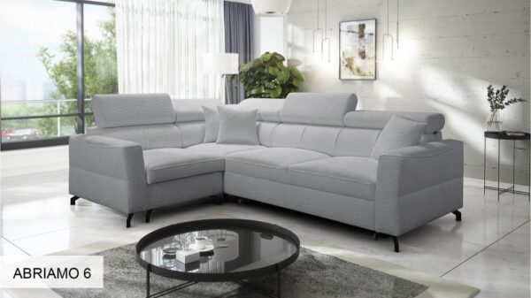 Soft-touch fabric swatch in a neutral tone for VENETO II upholstery