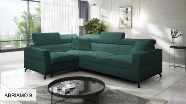 Smooth, velvet-like fabric swatch suitable for VENETO II corner sofa