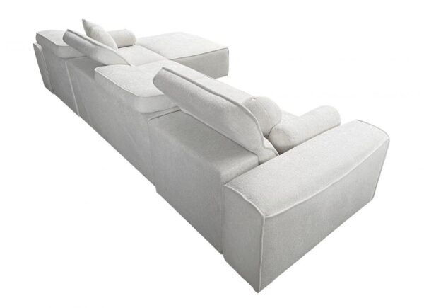 Side view of VITO XII sofa, showcasing its elegant profile