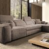Overview of VITO XII corner sofa from a slightly elevated angle