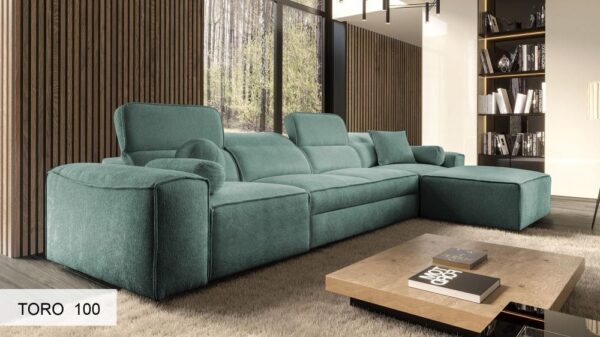 Comfortable seating arrangement of the VITO XII corner sofa