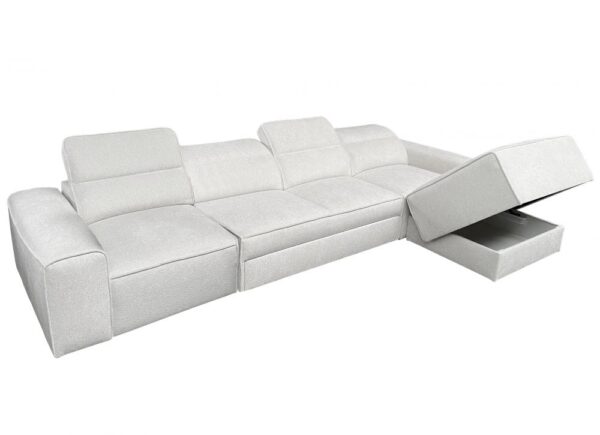 Close-up of VITO XII sofa's fabric texture and stylish design