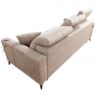 Inez sofa with headrests extended for ultimate relaxation