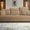 Inez sofa in a modern living room setting