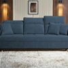 Comfortable seating area and cushions of the Inez sofa