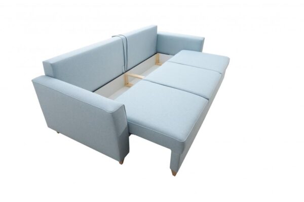 Close-up of TORSTEN sofa fabric texture and pillows.