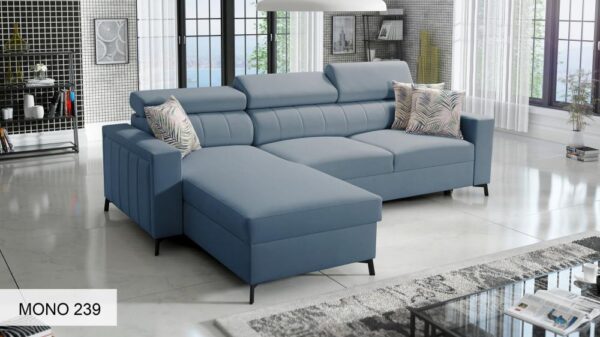Baltico Mini sofa with stylish front and rear leg options