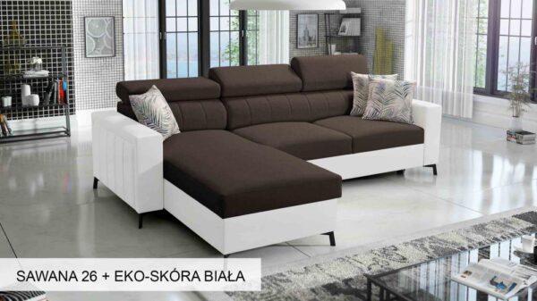 Baltico Mini sofa, showing comfortable sleeping function