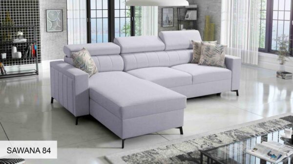Baltico Mini sofa, showcasing different fabric types and colors