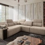 MINDY IX corner sofa, spacious living room furniture